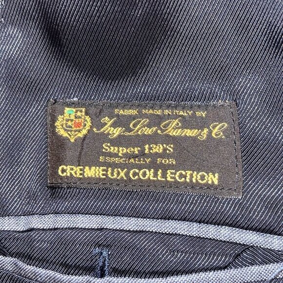 Cremieux‎ Loro Piana Blazer Sport Coat Casual Jacket Size 42R Wool Super 130s - Picture 6 of 10